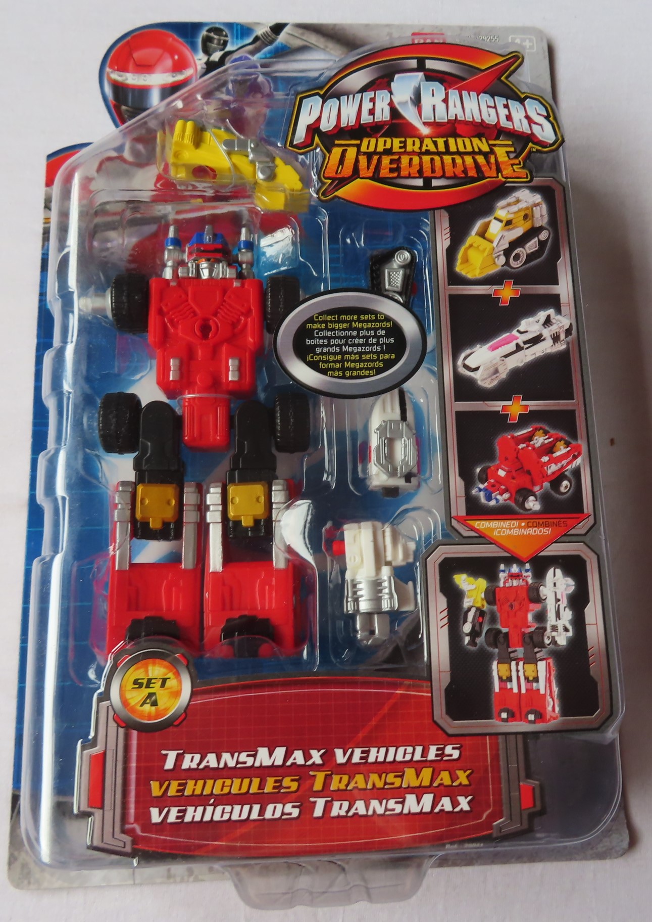 Power Rangers – Operation Overdrive – TransMax Vehicles – Set A