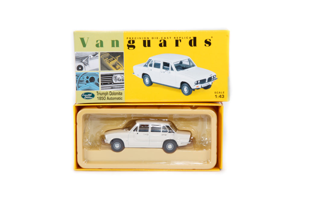 VANGUARDS 1/43 SCALE VA04702 - Triumph TR3A - Silverstone